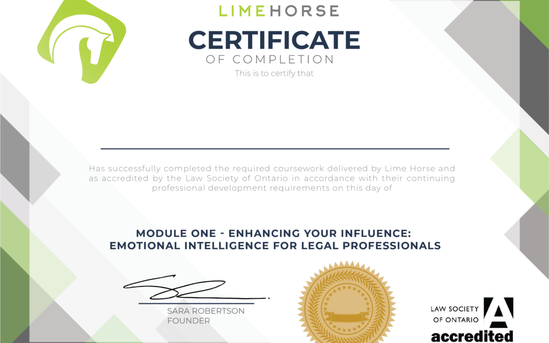 EYI module 1 certificate – gold seal